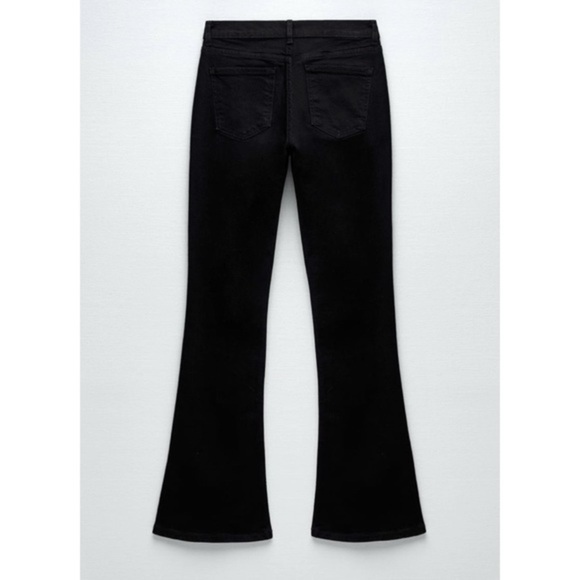 ZARA Low rise Flare Jeans full length 6045/050 - Picture 10 of 14